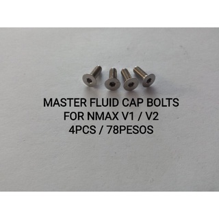 STAINLESS MASTER FLUID CAP BOLTS FOR NMAX
