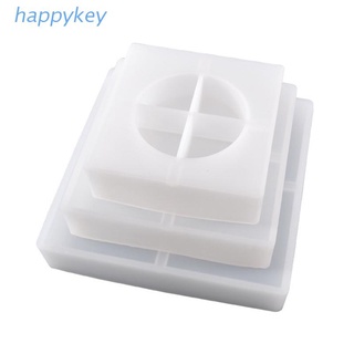 HAP Square Ashtray Silicone Mould DIY Crafts Making Tool Crystal Epoxy Resin Mold