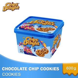 Chips Delight Chocolate Chip Cookies Tub 600g (1)
