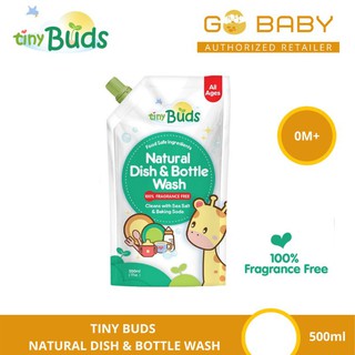 Tiny Buds Natural Dish & Bottle Wash, 500ml