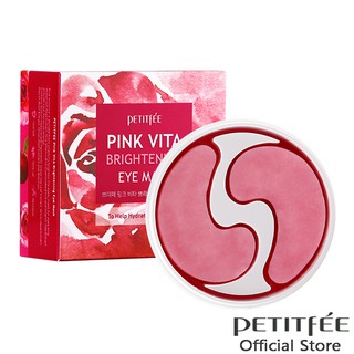 [Petitfee Offical] Pink Vita Brightening Eye Mask 60ea Eye Mask Moisturizing Eye Care