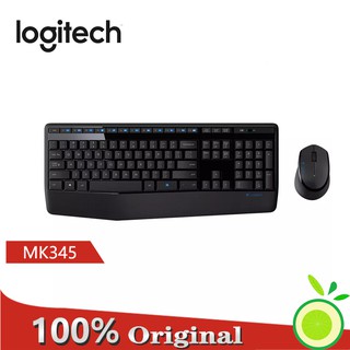 Logitech MK345 wireless keyboard mouse ergonomic waterproof mute keyboard and mouse combination