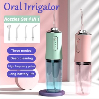 home appliance▧▲Household Portable Electric Pulse Oral Irrigator Mini Smart Dental Care D