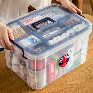 Brand Strict Selection Special Offer Flagship Family Pack Medicine Box Household Small First-Aid Kit (2)