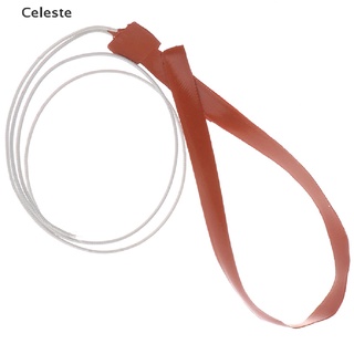 {Celeste} 50W 12V 12x500mm Engine Oil Tank Silicone Heater Pad Rubber Heating Mat Warming