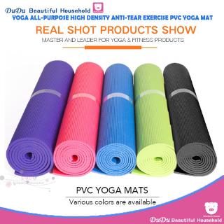 women bagCOD Yoga All-Purpose 4mm Extra Thick High Density Anti-Tear Exercise PVC Yoga Mat-734women