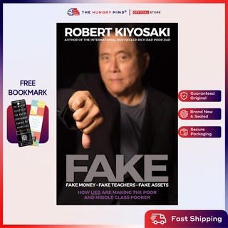 Fake by Robert Kiyosaki (ORIGINAL) Business Books with Freebie (1)