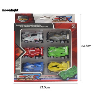 moonlight Plastic Mini Car Interactive Play Racing Car Model Interest Training for Children N4lz