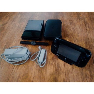 Nintendo Wii U 32gb Black Full Set USA Gaming Console (Mint Condition)