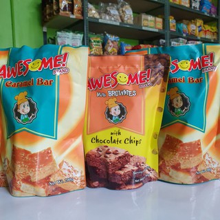 Pack of 3 | Awesome Caramel Bar & Brownies 200g (1)