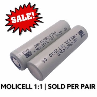 Molicel 18650 Vape Battery 2600mah 1:1 (Pair)