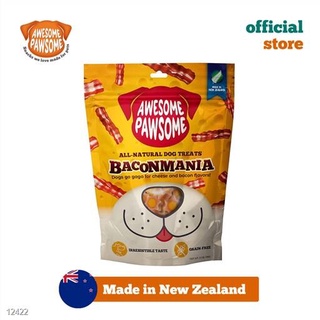 ✇₪Awesome Pawsome Dog Treats - Bacon Mania Grain Free 85g (3oz)