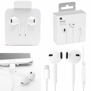 Online-Class Ready stock Apple Earbuds Lightning/3.5mm Conn Wired Earphones with Built-in Microphone (2)