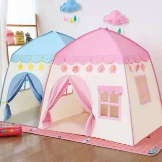ENC Children children foldable play tent cartoon castle play tent outdoor indoor