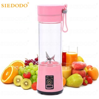 Siedodo Juicer Mini USB Rechargeable Portable Electric Fruit Juicers Extractor Blender Mixer
