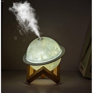 New products✘▽3D Moon Light Air Humidifier Diffuser Aroma Essential Oil USB Ultrasonic Purifier Nigh