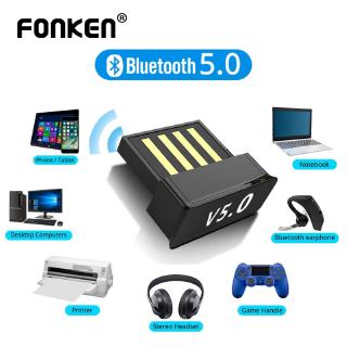 FONKEN Bluetooth Dongle Adapter BT 5.0 USB Wireless Computer Transmitter PC Tablet Audio receiver