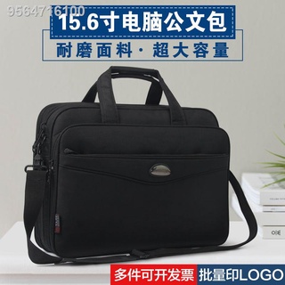 Business briefcase men s handbag canvas large-capacity Oxford document bag business trip messenger m