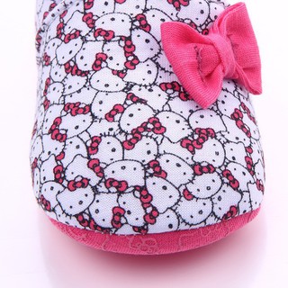 Hello Kitty Shoes Cartoon Figure Cotton Knitted Fabric Shoes (7)
