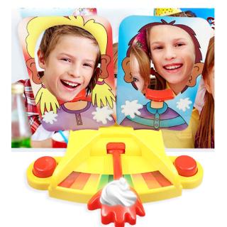Cake Cream Pie In The Face Family Party Fun Game Funny Gadgets Prank Gags Jokes Anti Stress Toys