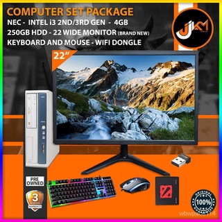 [new]CHEAPEST COMPUTER SET PACKAGE / GOOD FOR ONLINE SCOOLING / WORK FROM HOME / WIFI READY / DESKTO