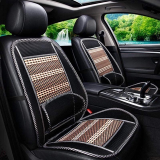 Bamboo Cooling Pad Mesh Lumbar Lower Back Support Car Seat Chair Cushion Pad Breathable Car Seat Waist Cushion Summer Driver Seat Back Rest Breathable Hollow Back (2)