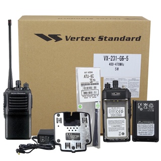 VX-231 VHF/UHF Portable Two Way Radio Replace for Vertex Standard VX-231 VX-261 VX-351 Walkie Talkie