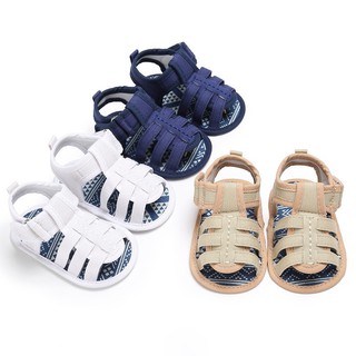 Baby Girl boys Soft Sole Crib Toddler Sandals Shoes