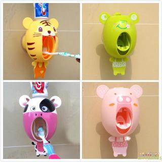 ◕‿◕NEW Cute Cartoon Plastic Automatic Toothpaste Dispenser