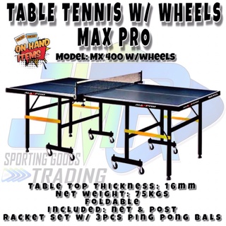 TABLE TENNIS WITH WHEELS MAXPRO BRAND NEW
