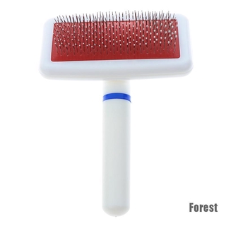[Forest&Cat] Pet Slicker Brush for Dogs Cats Massage Brush Deshedding Comb Grooming Brush