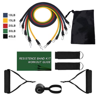 Resistance Bands Pull Rope Sport Set Expander Yoga Exercise Fitness Rubber Tubes Band Stretch