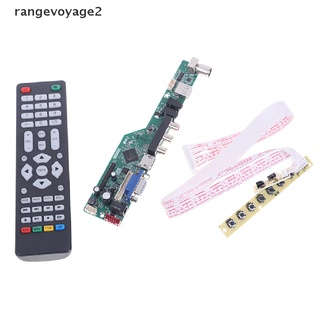 (rangevoyage2) T.V53.03 Universal LCD TV Controller Driver Board V53 analog TV motherboard PH