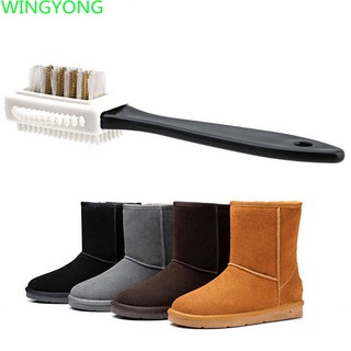 3 Side Suede Nubuck Boot Cleaning Shoe Cleaning Brushes (1)