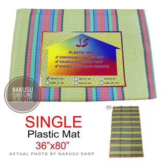⊕❈COD☑️1Piece Plastic Mat or Banig (Sizes: Single - Jumbo)