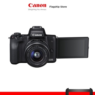 Canon EOS M50 II EF-M15-45mm (24.1MP) Mirrorless Camera with Unlimited Cleaning (1)