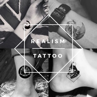 Realism version temporary tattoo unisex korean style