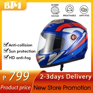 【BTM&COD】Motorcycle Helmet Motorcycle Racing Helmet Full Face Helmets Certification With ICC