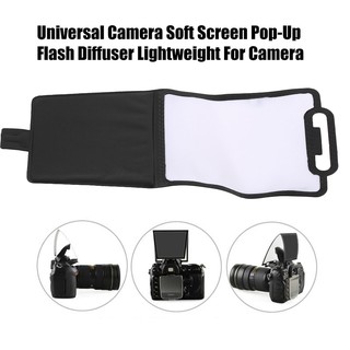 Universal Camera Soft Screen Pop-Up Flash Diffuser Lightweight For Camera