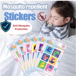 New products✥❈✴MnKC 6PCS 24PCS Baby Kid Anti Mosquito Repellent Stickers Patches with Cute Cartoon B