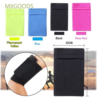 MXGOODS Fitness Mobile Phone Arm Bag Jogging Wrist Phone Bag Arm Band Elastic Outdoor Running Riding Arm Set Handbag Armband Breathable Cellphone Holder Pouch/Multicolor