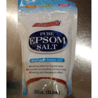 PURE Epsom Salt 2lbs For external use Because it cant't be taken in high dose