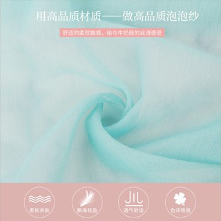 High-density seersucker organza fabric texture pleated yarn puff skirt clothing wedding dress pure color mesh fabric diy