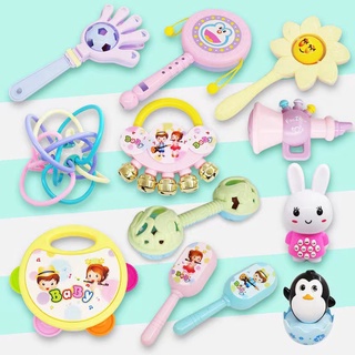 Baby rattle toy set musical instrument set baby early education puzzle rattle toys