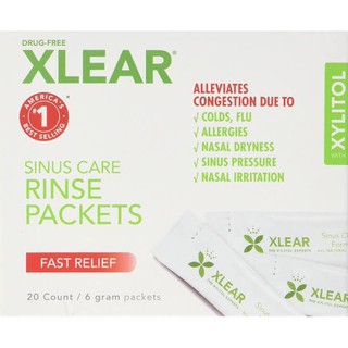 Xlear Sinus Care Refill Packets, 20 Ct