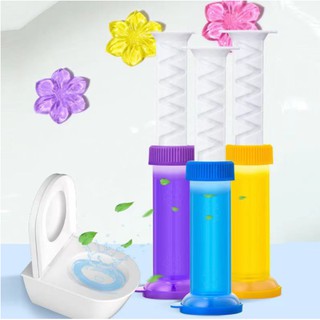 Gel Toilet Cleaner Flower Stamp Toilet Deodorizing Gel Stamp