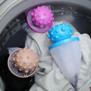 COD Washing Machine Pet Fur Removal Device Cleaning Ball Home Cleaning Tools Home Mesh Laundry Filter Bag Floating Lint Hair Catcher
