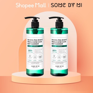 [SOME BY MI] [Bundle of 2] AHA-BHA-PHA 30 Days Miracle Acne Clear Body Cleanser, 400g (Cruelty-Free)