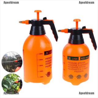 Ageofdream 2/3L Portable Chemical Sprayer Pump Pressure Garden Water Spray Bottle Handheld