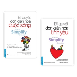 Books - Combo Recipes Simple To Store Life + Simple Secrets Of Love Chemistry - First News Free With